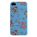 Flower Pattern Hard Case for iPhone 4 and 4S (Assorted-Colors)
