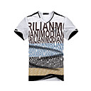 v-neck Casual Fitted T-Shirt