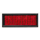 75mW Rode LED Mini Board / LED Naam Card met Multi Modes batterij aangedreven