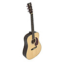 recordingking - (RD-527) 41 "All-sólido Spruce Adironack Dreadnought guitarra acústica con / bolso / Correa Selecciones / llave