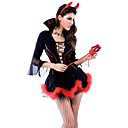 Sexy Adulte Femmes Diable Halloween Costume Dress (3pièces)
