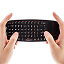 Mini Wireless Keyborad QWERTY con Touchpad Mouse (Built-in Puntero láser)