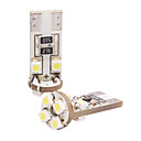T10 Car Light in a Pair (1210, 2W, Lumen(LM) 45, Color Temperature 6000-6500K, 12V, with 8 LEDs, White Light)