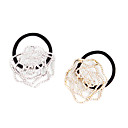 Hollow Out Crystal Rose Hair Band(Random Color)