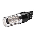 t20 cob led auto remlicht (6w, lumen (lm) 320, 12v, met 1 led, rood licht)