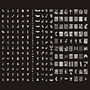 240 Designs Nail Art Plaque image Stamp / Modèles Big Nail Art / Pochoir pour vernis