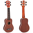 Mahogany Soprano Ukulele with Gig Bag/Strap