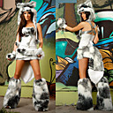Cute Fox Fur Halloween Costume(5 Pieces)