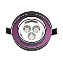 3W LED plafond licht met 3 LED's en Purple Circle in Round Feature