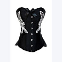 Raso con el Frente de bordado Bust Corset Occatio Clausura Especial