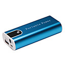 5200mAh kannettavan matkapuhelin Akku led valo alumiinikotelo