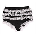 Acrylic/Spandex Brief Medium Waist Daily Wear Panty