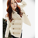 dama da moda casaco de tweed