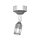 1W luce moderna della parete a LED in argento