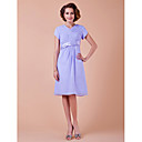 A-line V-neck Knee-length Chiffon Mother Of The Bride Dress