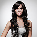 largo del frente del cordón del pelo humano 100% Natural Look peluca de pelo rizado 5 colores a elegir