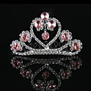 Beautiful Alloy With Rhinestone Flower Girl Tiaras