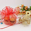 Baby Pram Design Favors Boxes With Organza Bags (Set of 12)