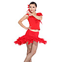 Dancewear Viscose/Lace Practice Latin Dance Top And Skirt for Ladies More Colors