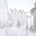 Beautiful Snow Design Place Card (Set of 12)