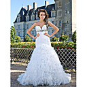 DAMARIS - Vestido de Noiva em Organza e Tafetá