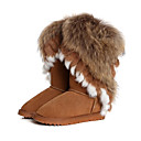 Women 'Purl Cow Leather Warm Boots Schneeschuhe
