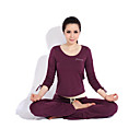 Yoga roupas de ginástica Casual Ternos em 2sets (Yoga de manga comprida T-shirt + calças de ioga)