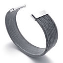 los hombres de acero de titanio pulsera de moda (7 * 2 * 2 cm)