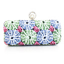 Gorgeous PU con stampa floreale sera / frizioni Borsa (più colori)