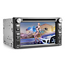 6.2 Inch 2 Din Car DVD-speler met Bluetooth, GPS, iPod, RDS, SD / USB