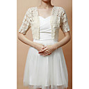 Fine Short Sleeve Cotton Casual/Holiday Jacket/Wrap