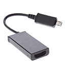 HDMI hembra a Micro USB macho Cable Adaptador MHL para Samsung I9300 Galaxy S3