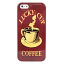 Lucky Cup Coffee Hard Case for iPhone 5