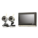 7 Inch Baby Monitor (2 Wireless Night Vision Camera + Remote Control)