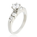 Charming Stainless Steel Crystals Ring