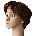 100% humano Remy mano atada Lace Hair Wave Front 6 pulgadas de pelucas de pelo de varios colores para elegir