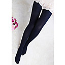 Women's Stripe Solid Color Lace Pantyhose(2 Pieces/Pack)