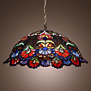 WAREHAM - Lustre Tiffany com 2 Lâmpadas