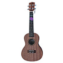 - Frutos de cáscara (U-100C) Contrachapado Sapelle Ukelele Concierto con bolsa