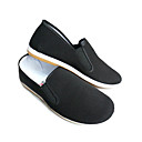 Mannen Kongfu Rubber Binnenzool Schoenen (Zwart)