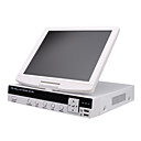 New Arrival H.264 4 Channel D1 DVR System with 10.5 Inch LCD Display Screen