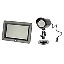 7 Inch LCD Screen Display Baby Monitor with Recording(Surpport Max 32G SD Card not Including)