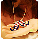 vrouwen leren mooie baard vlag ketting