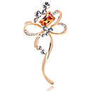 femmes Broche cristal de mode zircon