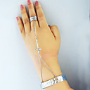Vintage Cross Dames Ring Armband Set