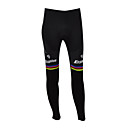 Kooplus Men's Black Rainbow Series Cycling Pants