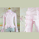 Met lange mouwen Roze Katoenen Prinses Lolita shirt