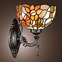 Lámpara de pared Tiffany Floral con 1 Bombilla - TEWKSBURY