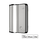 luv PY01 KFZ-Ladegerät & powerstation für iPhone, iPad und vieles mehr (2100 mAh, Silber, mfi CE FCC ROHS Zertifikat)