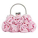 Raso incantevole con Fiore Fiori Borsa ragazze per i bambini